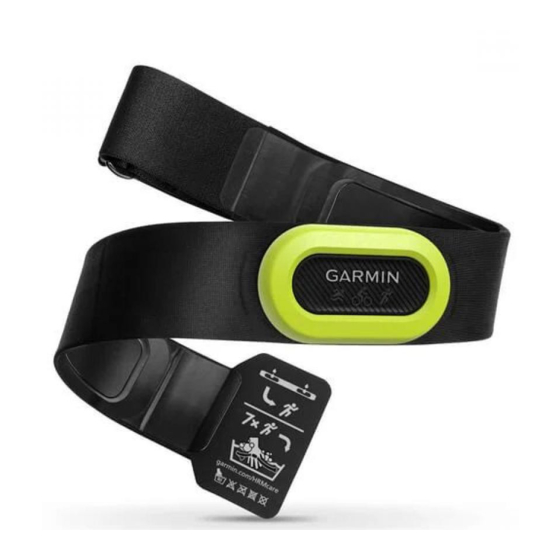 Garmin HRM-PRO Benutzerhandbuch