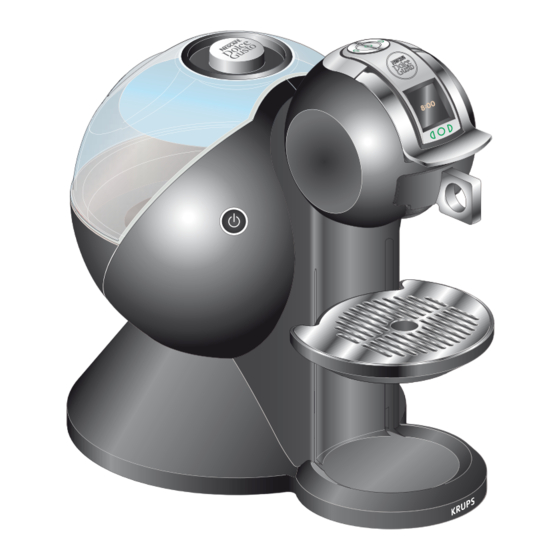 Krups Nescafé Dolce Gusto Creativa Bedienungsanleitung