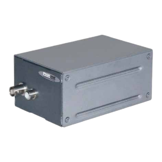 profiline TV7202 Installationsanleitung