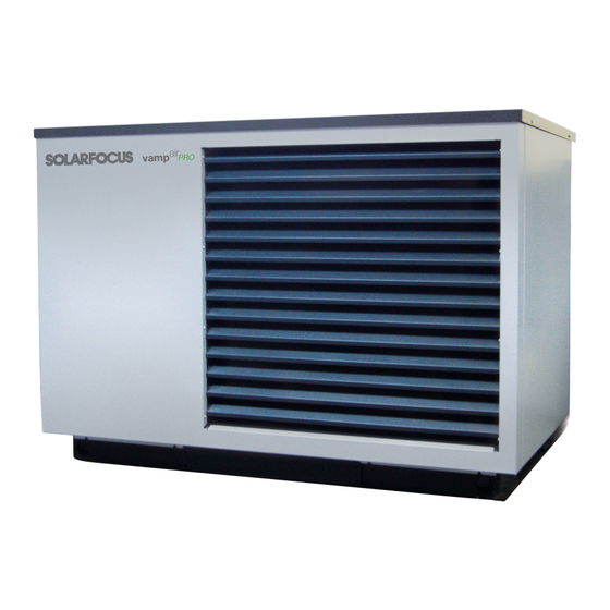 SOLARFOCUS vampair PRO EH 15 Betriebsanleitung