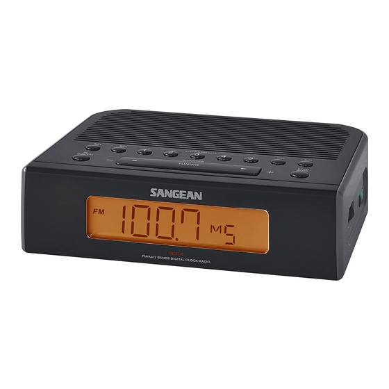 Sangean RCR-5 Bedienungsanleitung
