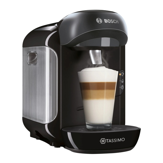 Bosch Tassimo vivy Gebrauchsanleitung