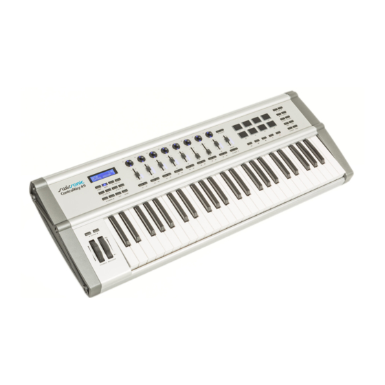 thomann swissonic ControlKey 61 Bedienungsanleitung