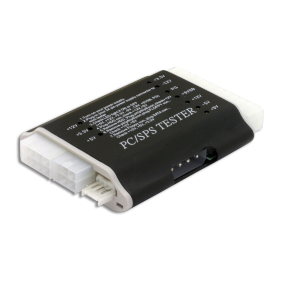 DeLOCK Netzteiltester II Gebrauchsanweisung