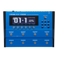 Boss SY-1000 Bedienungsanleitung