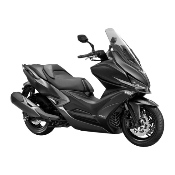 KYMCO XCITING 400i ABS E4 Bedienerhandbuch