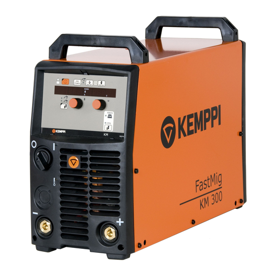 Kemppi FASTMIG KM300 Bedienungsanleitung