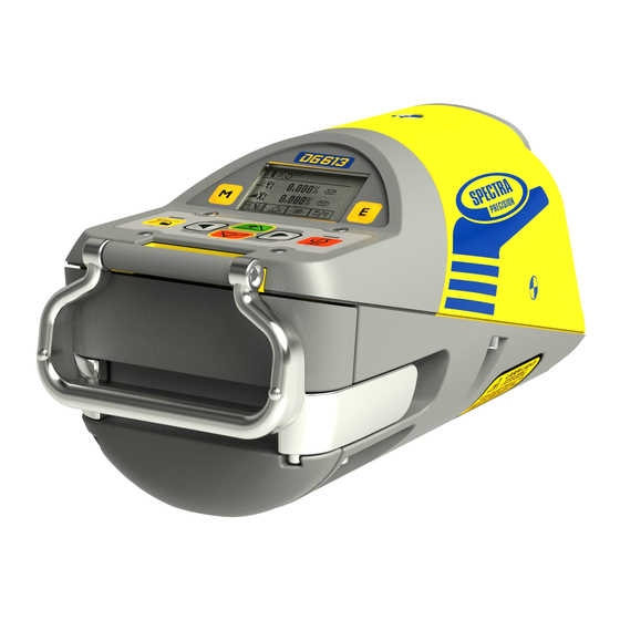 Spectra DG613 Bedienungsanleitung