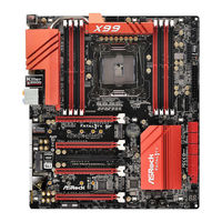 ASROCK Fatal1ty X99 Professional/3.1 Serie Bedienungsanleitung