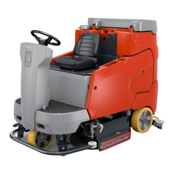 HAKO Scrubmaster B260 R Betriebsanleitung