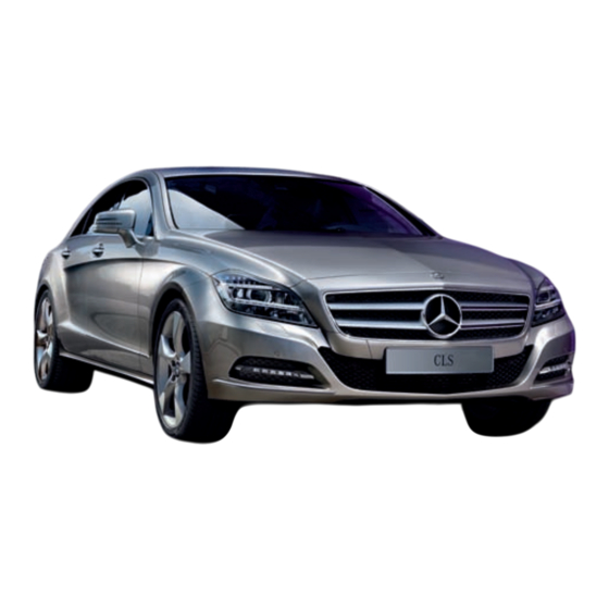 Mercedes-Benz CLS Coupe 2014 Betriebsanleitung