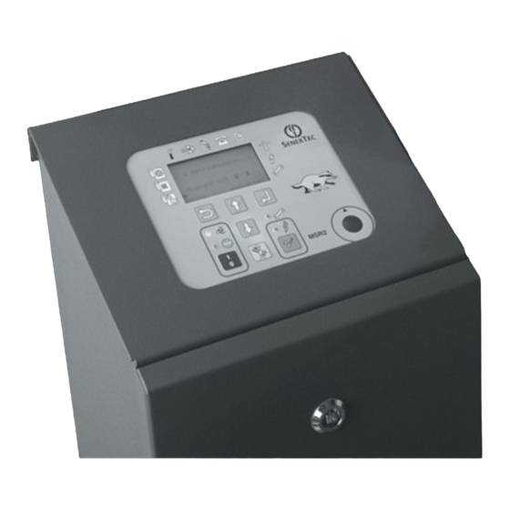 SenerTec MSR2 Kurzanleitung