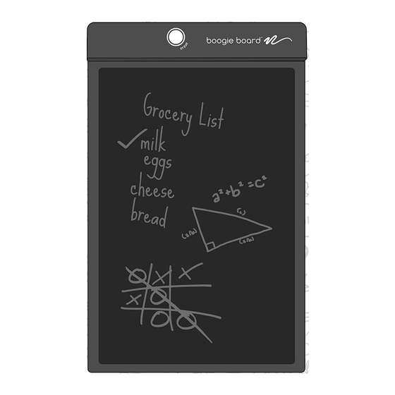 Boogie Board WT13150 Bedienungsanleitung