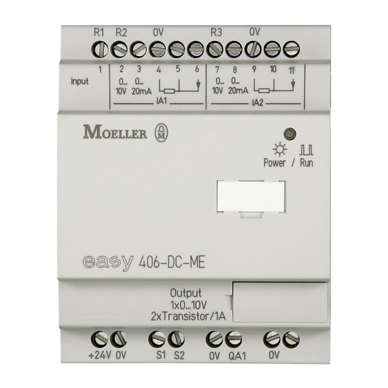 Moeller easyRelay EASY406-DC-ME Montageanweisung