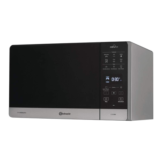 Bauknecht Chef plus MW 49 Bedienungsanleitung