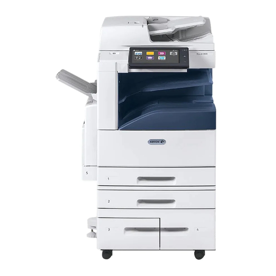 Xerox AltaLink C8030 Erste Schritte