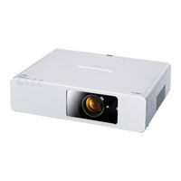 Panasonic PT-FW100NTE Bedienungsanleitung
