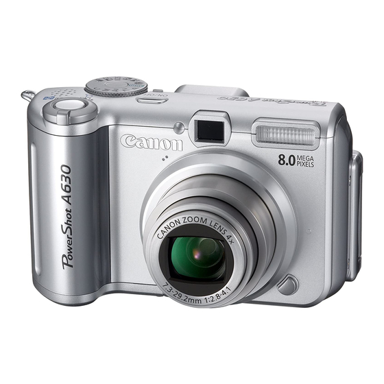 Canon PowerShot A640 Benutzerhandbuch