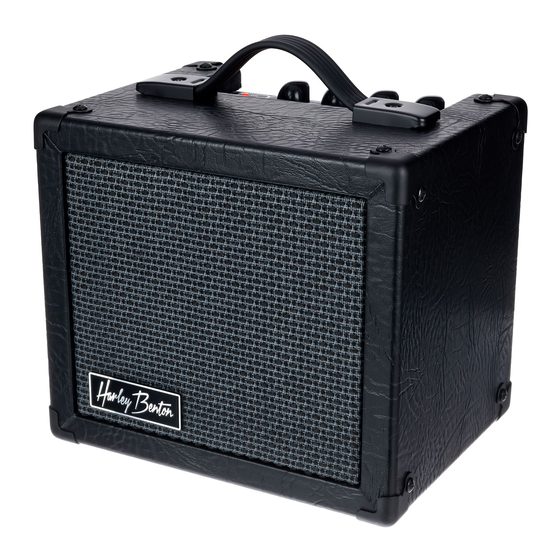 thomann Harley Benton HB-15GXD JamBox Bedienungsanleitung