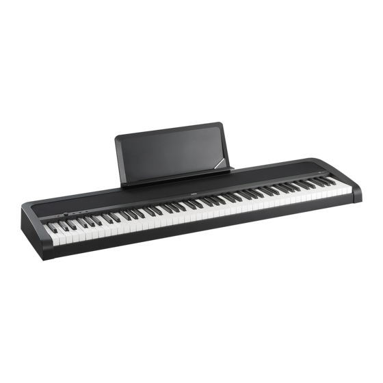 Korg B1 Bedienungsanleitung
