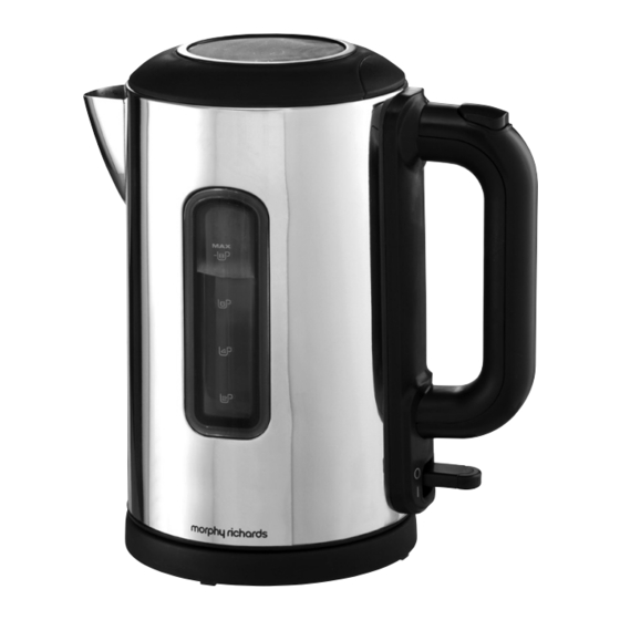 Morphy Richards BRITA Bedienungsanleitung