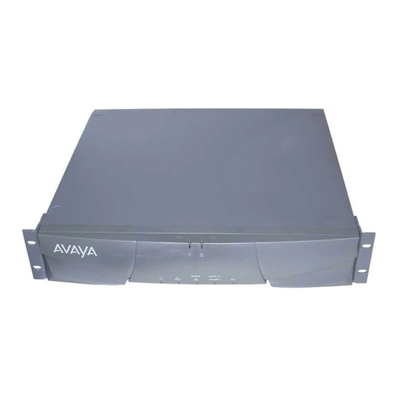 Avaya S8700 Handbuch