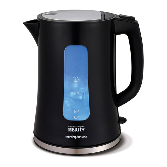 Morphy Richards BRITA Anleitung