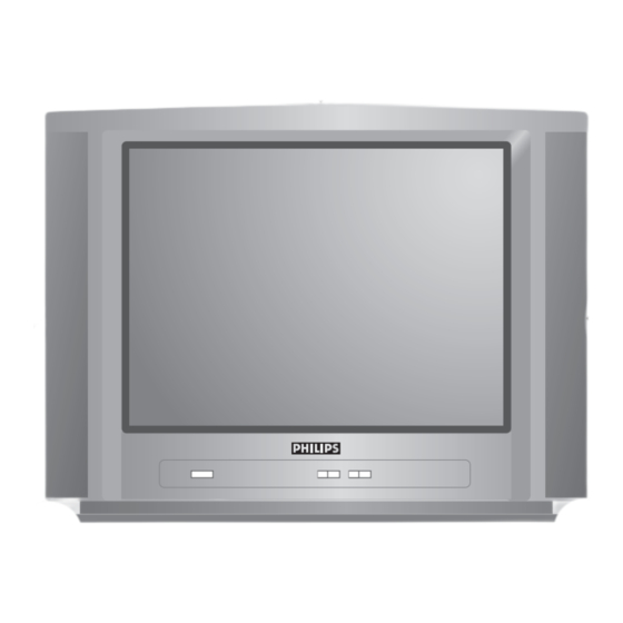 Philips 21pt5518 Bedienungsanleitung