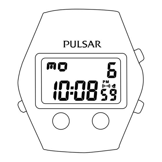 Pulsar W150 Bedienungsanleitung