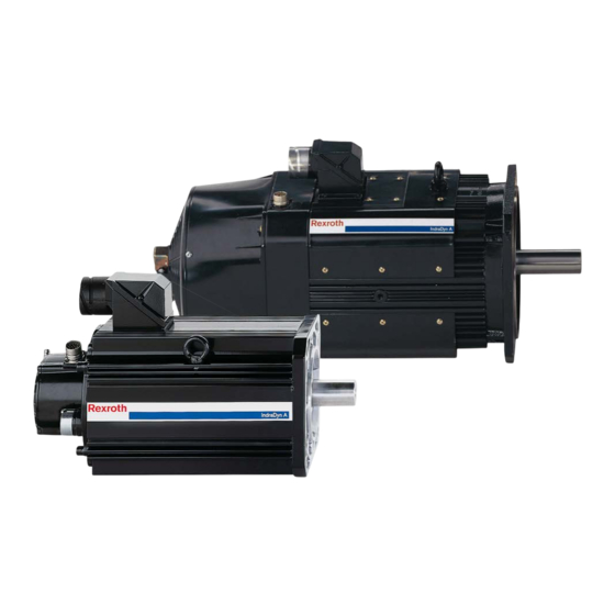 Bosch Rexroth LSA Control IndraDyn A MAD Bedienungsanleitung