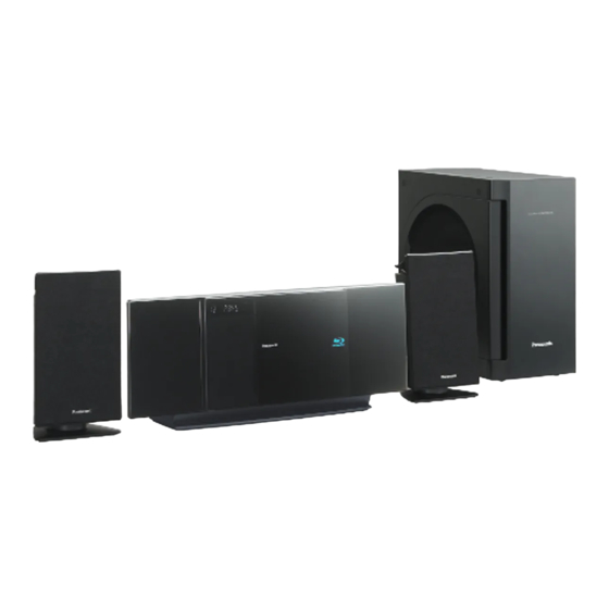 Panasonic SC-BTX70 Bedienungsanleitung