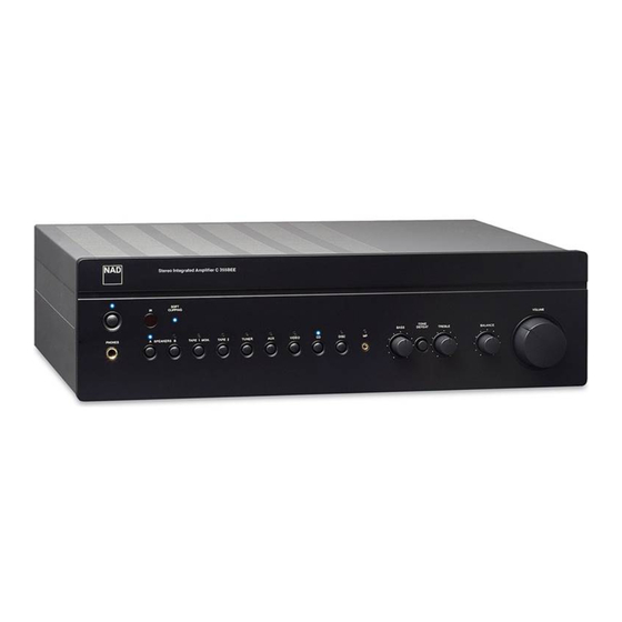 NAD C 355BEE Bedienungsanleitung