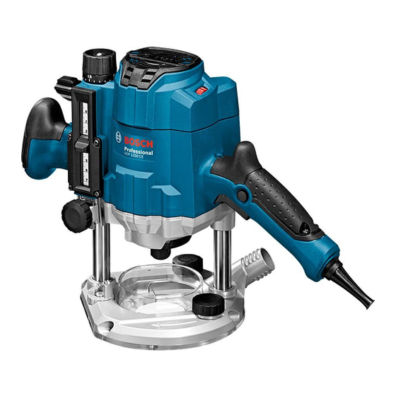 Bosch GOF 1250 CE Professional Originalbetriebsanleitung