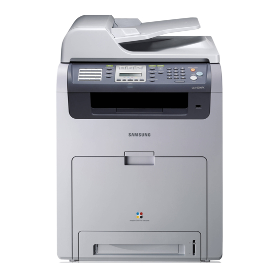 Samsung CLX-6200 Series Benutzerhandbuch