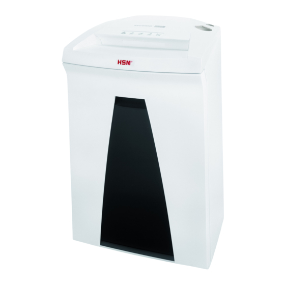 HSM SECURIO B24 Betriebsanleitung