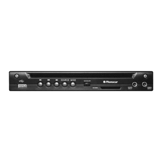 Phonocar VM015 Montageanleitung