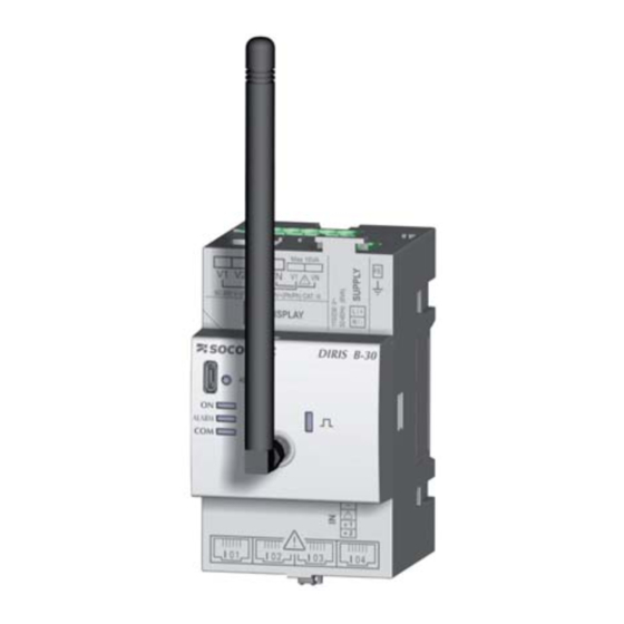 socomec DIRIS B-30 Handbuch