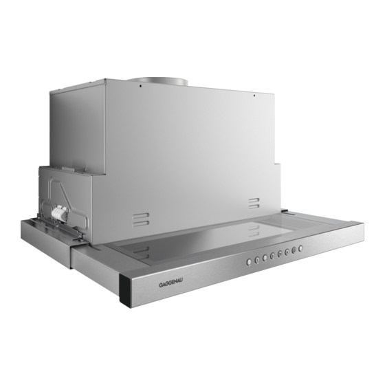 Gaggenau AF2 Serie Gebrauchs- Und Montageanleitung