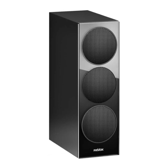 Revox Column G70 Bedienungsanleitung