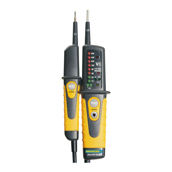 PANCONTROL PAN MV-690A Bedienungsanleitung