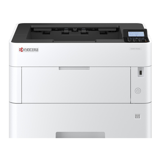 Kyocera ECOSYS P4140dn Bedienungsanleitung