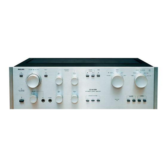 Philips 22 AH 308 Bedienungsanleitung