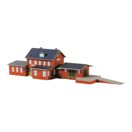 Auhagen 13 299 Montageanleitung