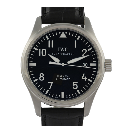 iwc SPITFIRE MARK XVI Bedienungsanleitung
