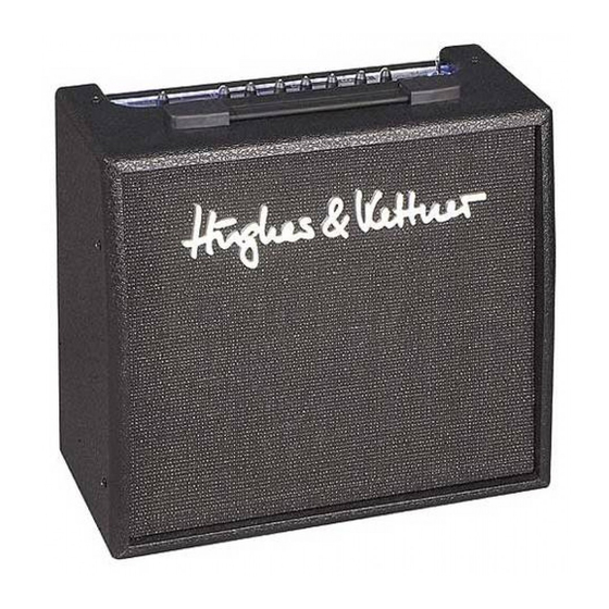 Hughes & Kettner Edition Blue-R series Bedienungsanleitung