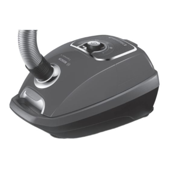 Bosch Ergomaxx'x BGL7 Serie Gebrauchsanleitung