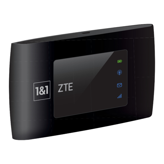ZTE MF920U4 Schnellstartanleitung