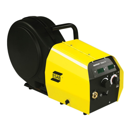 ESAB Warrior Feed 304 Betriebsanweisung