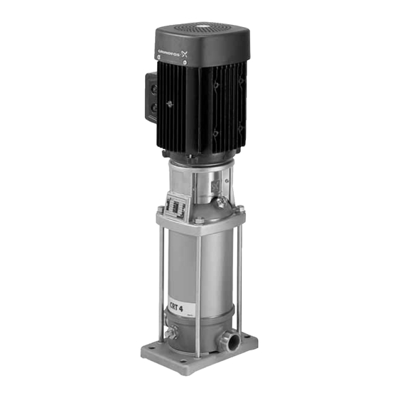 Grundfos CRT serie Montage- Und Betriebsanleitung