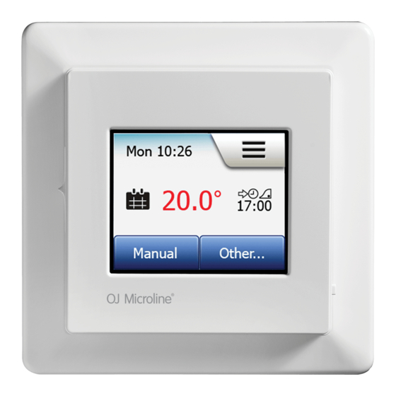 OJ Electronics OCD5-1999 Installationsanleitung